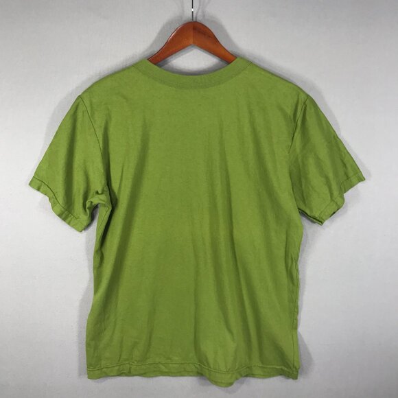 Israel Defense Forces T-Shirt Men's Medium Green Graphic Holy Land Short Sleeve - Picture 2 of 9